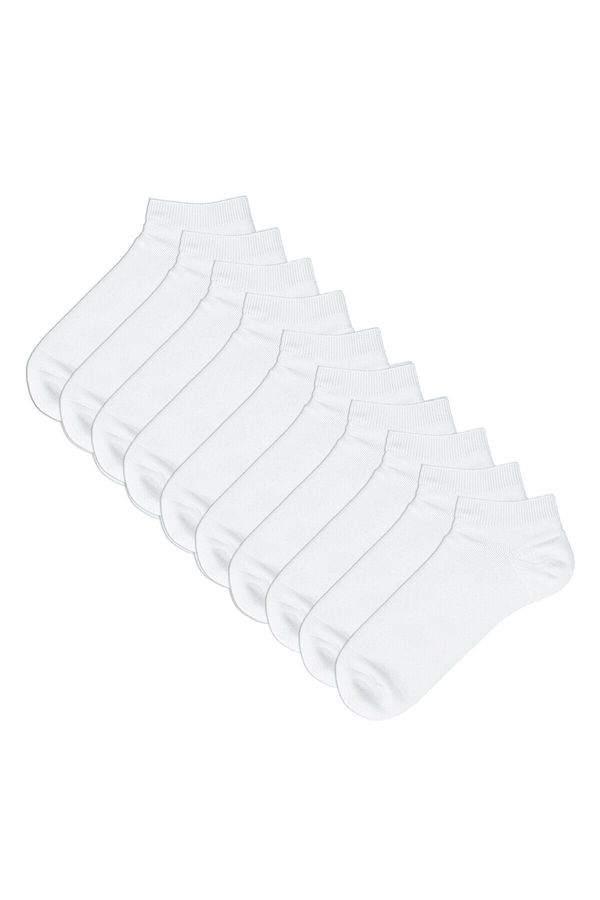 LC Waikiki LC Waikiki Lw - Women's Plain Ankle Socks 10 Pack