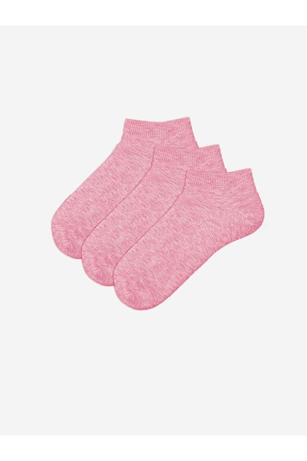 LC Waikiki LC Waikiki Lw - Women's Plain Ankle Socks 3 Pack