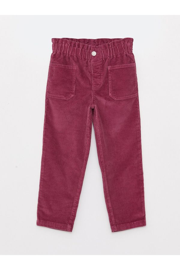 LC Waikiki LC Waikiki Paperbag Girls Velvet Trousers