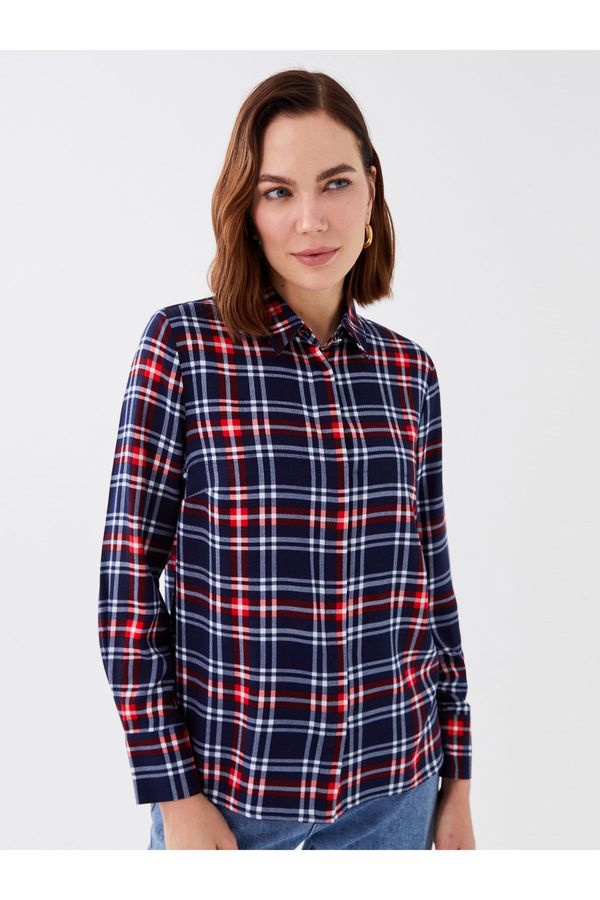 LC Waikiki LC Waikiki Plaid Long Sleeve Women's Shirt