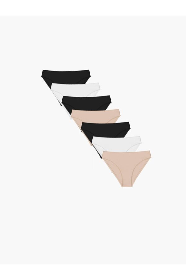 LC Waikiki LC Waikiki Plain Bikini Panties 7 Pack