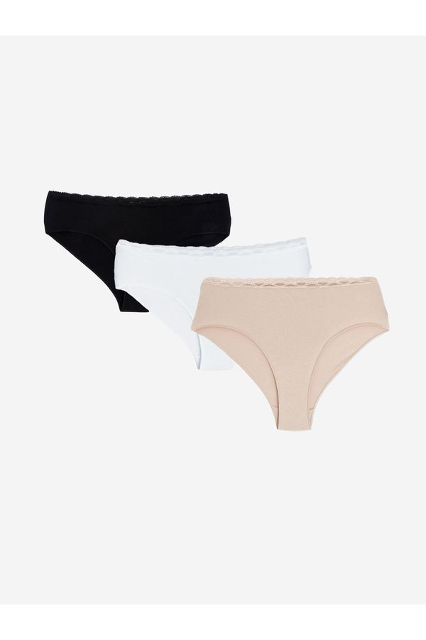 LC Waikiki LC Waikiki Plain Hipster Panties 3 Pack