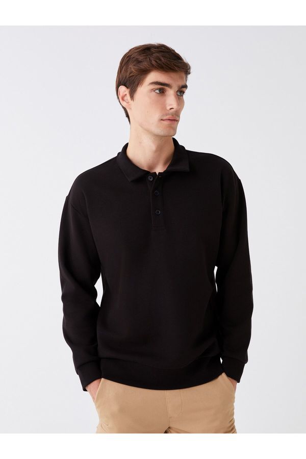 LC Waikiki LC Waikiki Polo Neck Long Sleeve Men's Sweatshirt