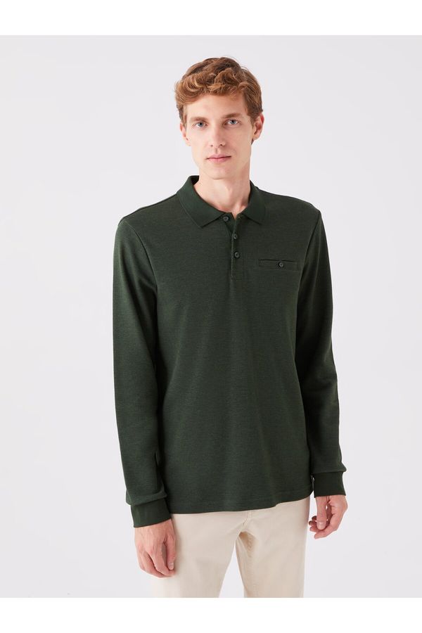 LC Waikiki LC Waikiki Polo Neck Long Sleeve Men's Sweatshirt