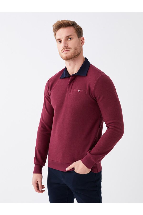 LC Waikiki LC Waikiki Polo Neck Long Sleeve Men's Sweatshirt