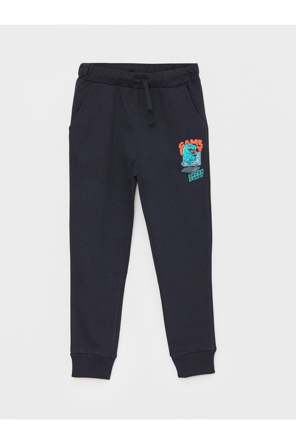 LC Waikiki LC Waikiki Printed Boys' Jogger Sweatpants with Elastic Waist