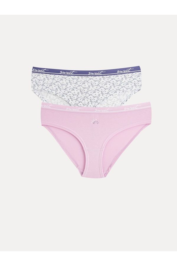 LC Waikiki LC Waikiki Printed Hipster Briefs 2-Pack