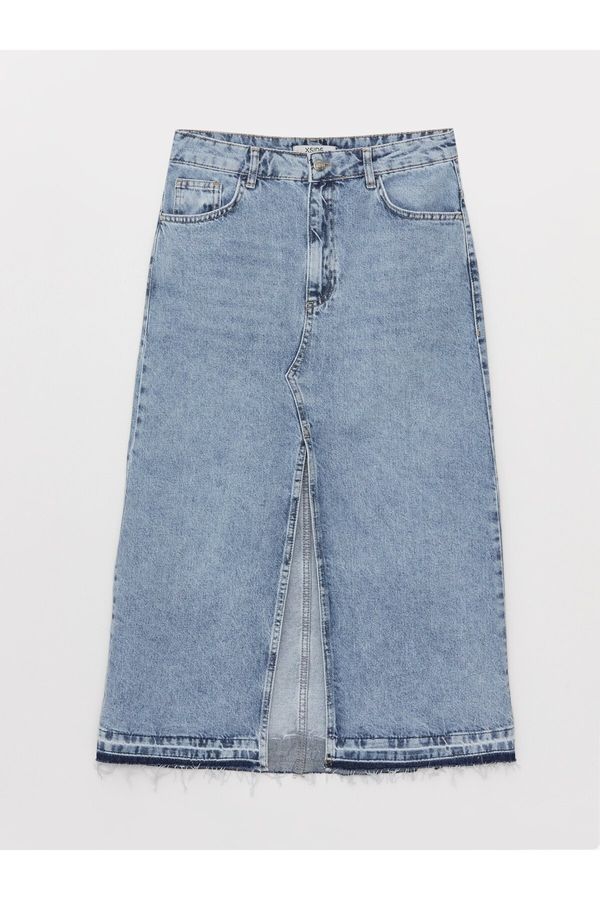 LC Waikiki LC Waikiki Slim Fit Women's Jean Skirt