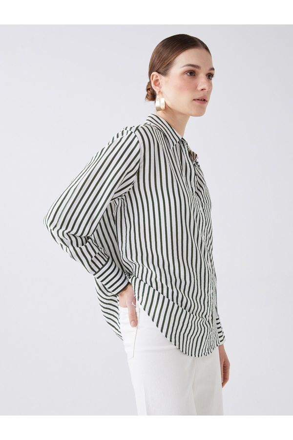 LC Waikiki LC Waikiki Striped Long Sleeve Women's Shirt