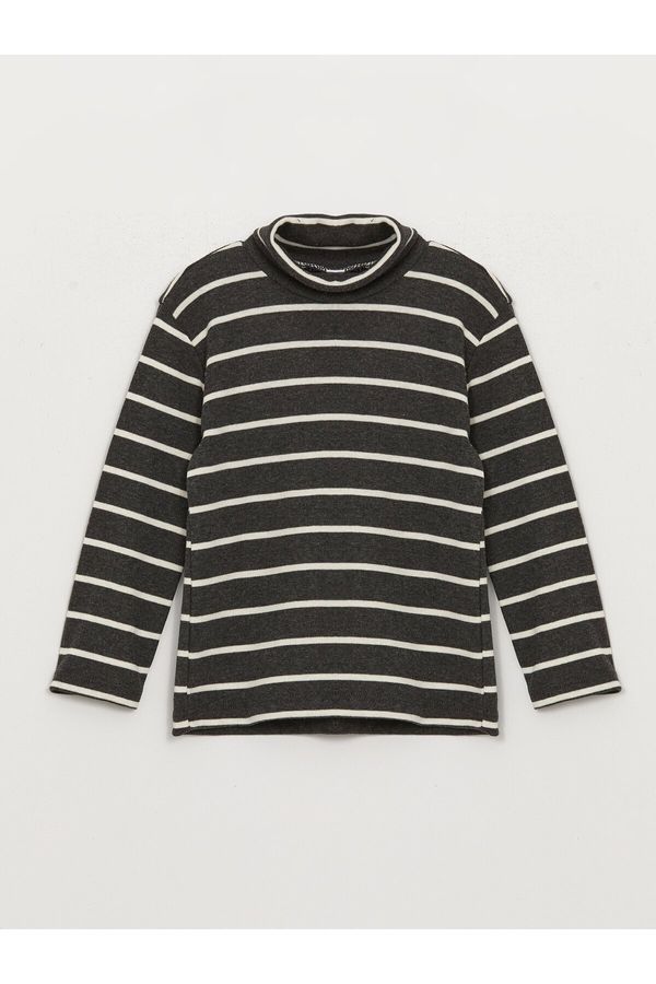 LC Waikiki LC Waikiki Turtleneck Long Sleeve Striped Baby Boy T-Shirt