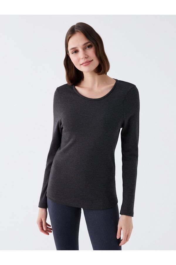 LC Waikiki LC Waikiki Women's Crew Neck Plain Long Sleeve Thermal Underwear