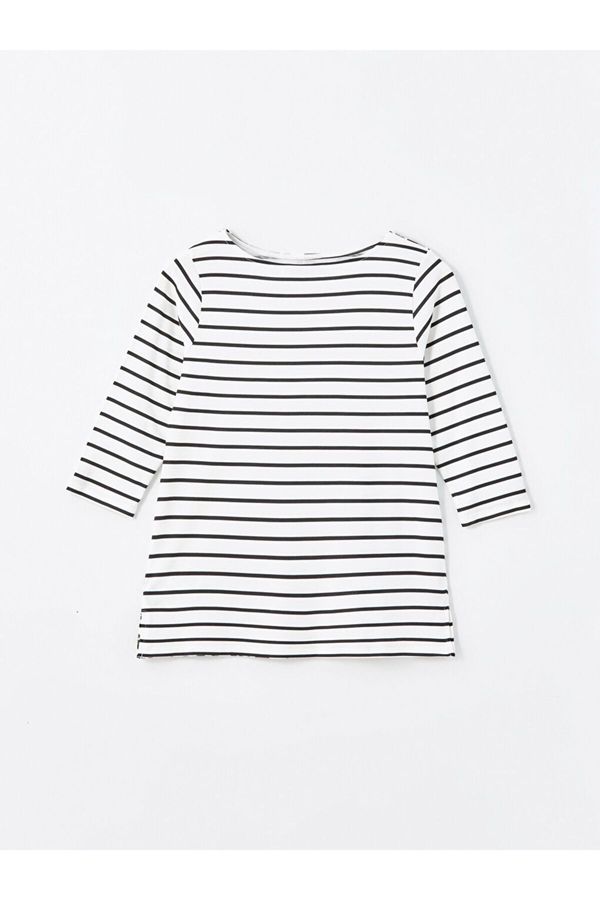 LC Waikiki LC Waikiki Women's Crew Neck Striped T-Shirt