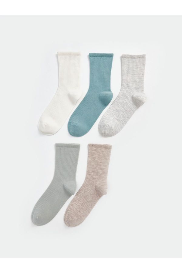 LC Waikiki LC Waikiki Women's Flat Socks 5 Pack