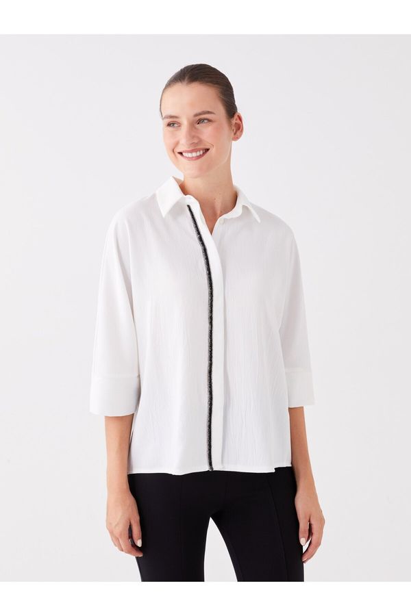 LC Waikiki LC Waikiki Women's Plain Oversize Shirt