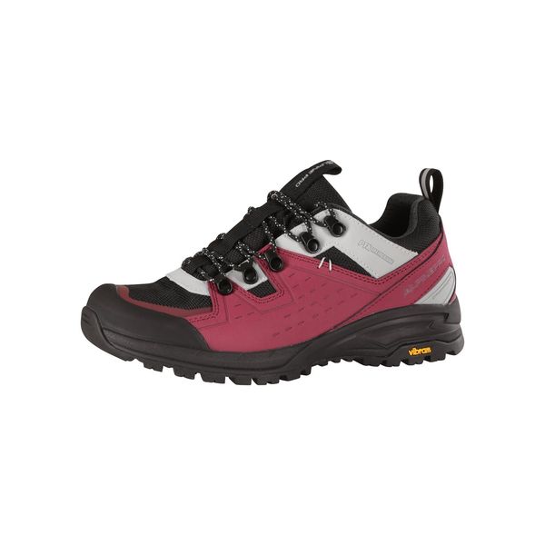 ALPINE PRO Leather outdoor shoes with PTX membrane ALPINE PRO OMERE anemone