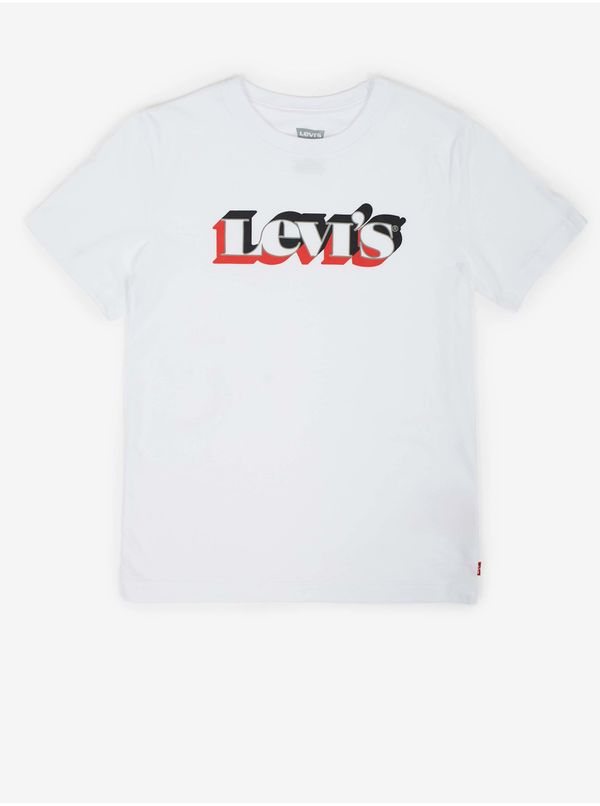 Levi's® Levi&#39;s White Kids T-Shirt Levi&#39;s® - Boys