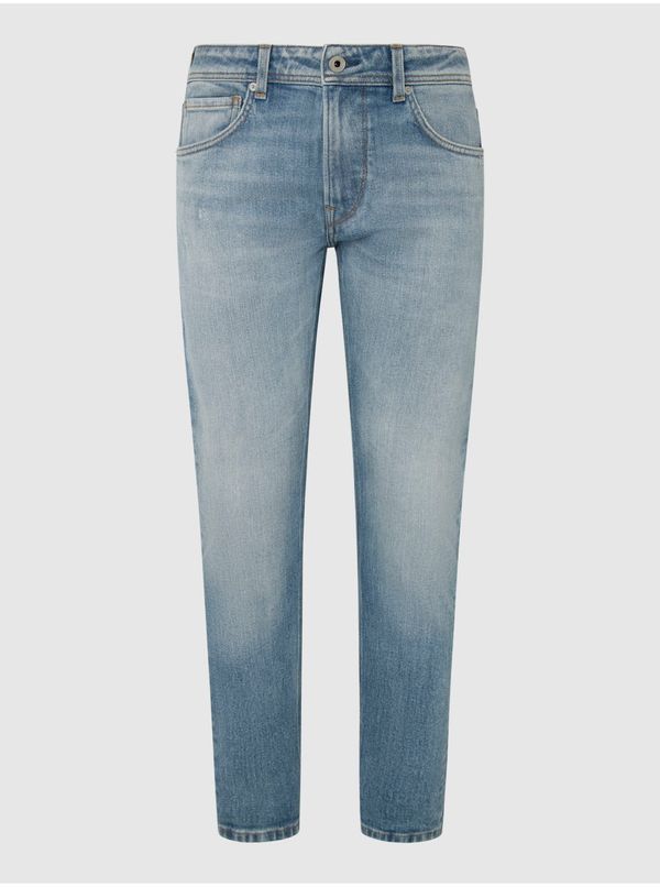 Pepe Jeans Light Blue Men's Straight Fit Jeans Pepe Jeans - Men's