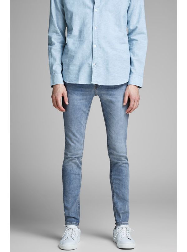 Jack & Jones Light blue skinny fit jeans Jack & Jones Liam - Men's