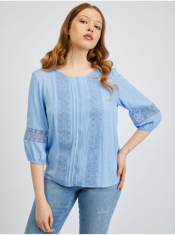 Orsay Light blue women's blouse ORSAY