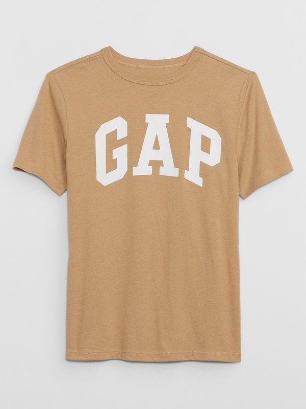 GAP Light brown boys' T-shirt GAP