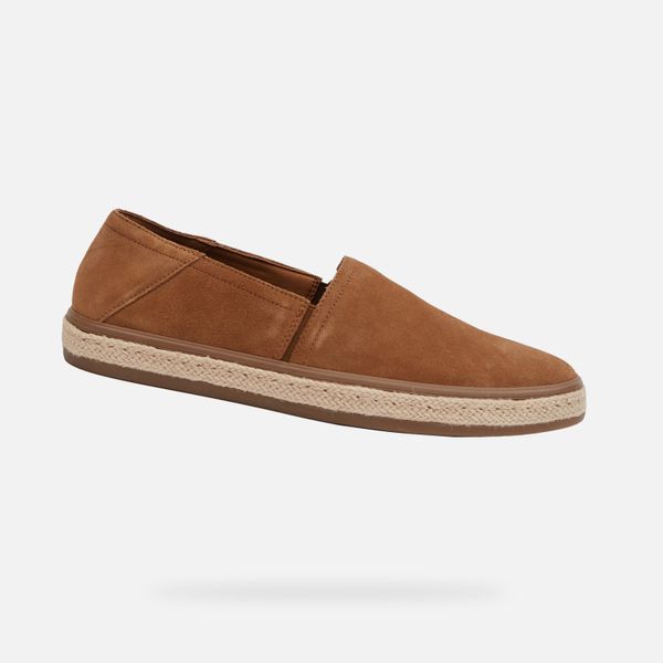 GEOX Light brown men's slip on espadrilles Geox Pantelleria - Men's