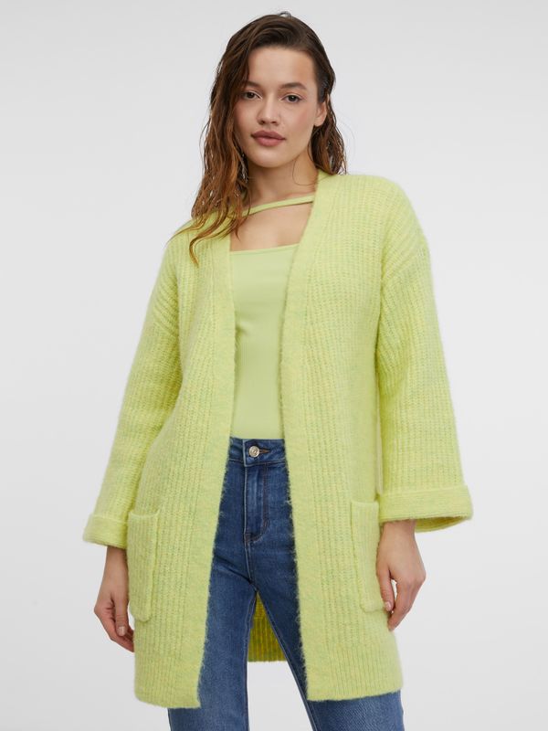 Orsay Light green women's cardigan ORSAY