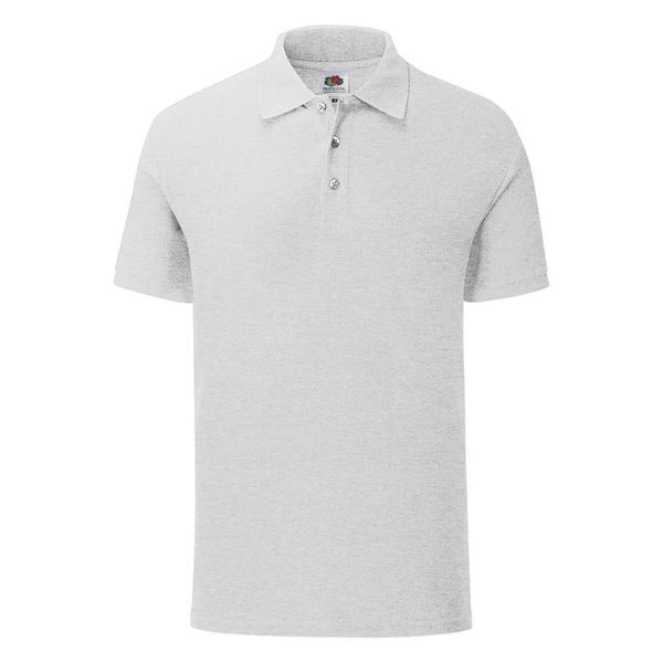 Fruit of the Loom Light grey men's shirt Iconic Polo Friut of the Loom