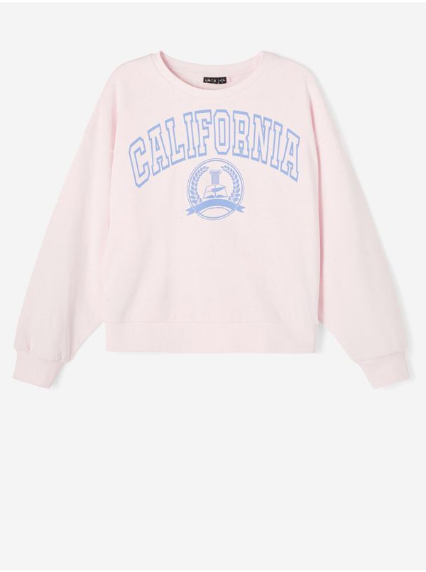 name it Light pink girly sweatshirt name it Dollege - Girls