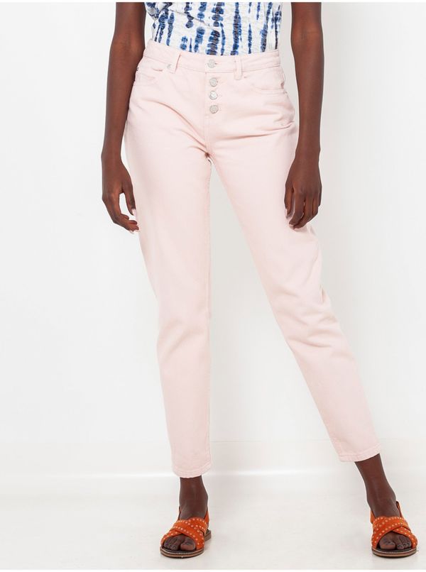 CAMAIEU Light pink slim fit pants CAMAIEU - Women
