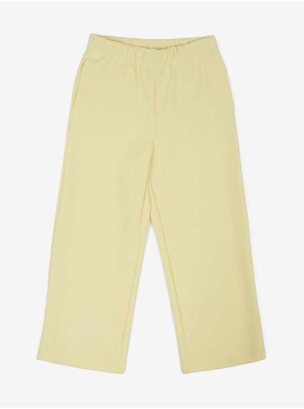 Only Light Yellow Girls' Sweatpants ONLY Scarlett - Girls