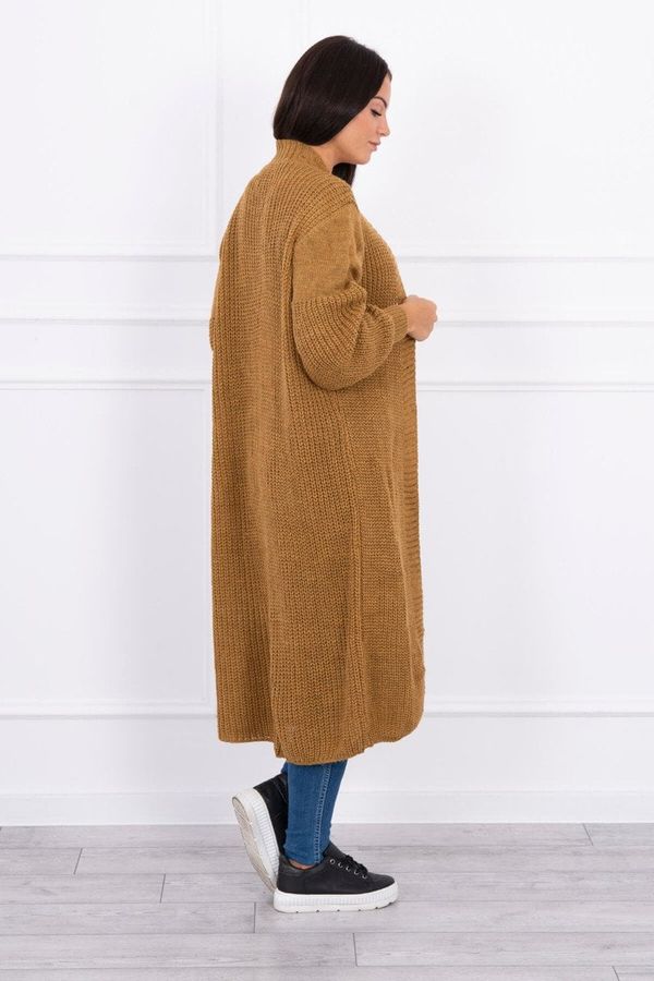 Kesi Long cardigan camel sweater