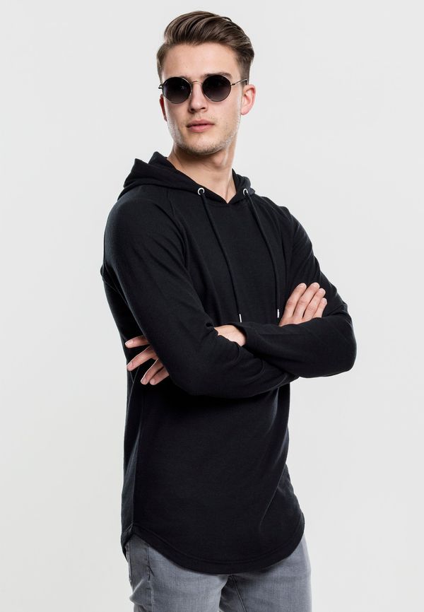 Urban Classics Long Color Terry Hoody Black