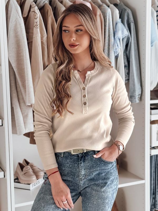 DStreet Long sleeve damski one size FELORIA cappuccion Dstreet