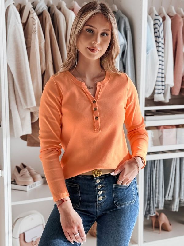 DStreet Long sleeve damski one size FELORIA pomarańczowa Dstreet