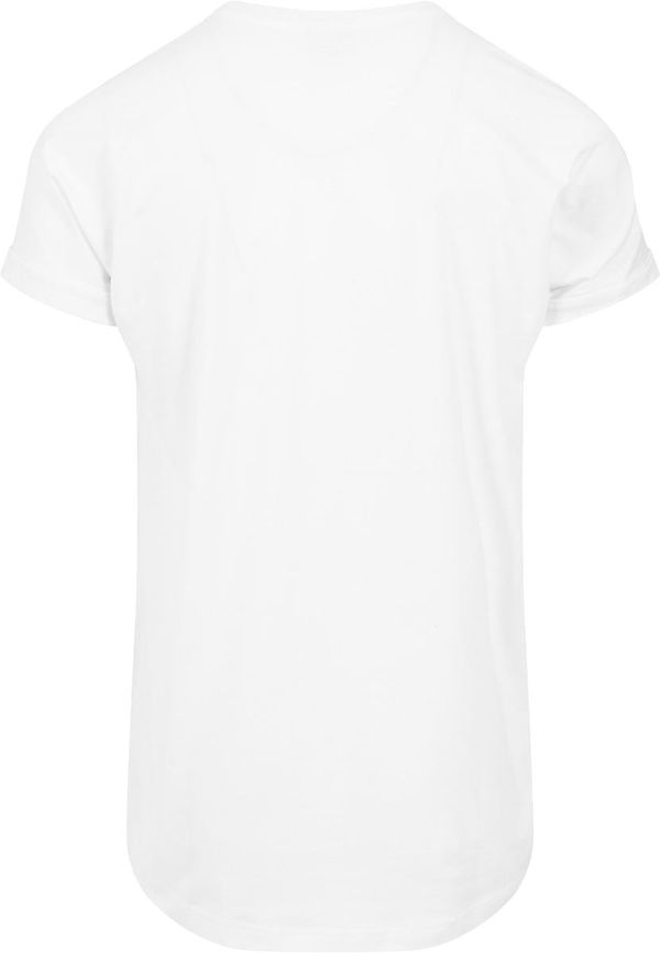 UC Men Long T-shirt with a long shape in white