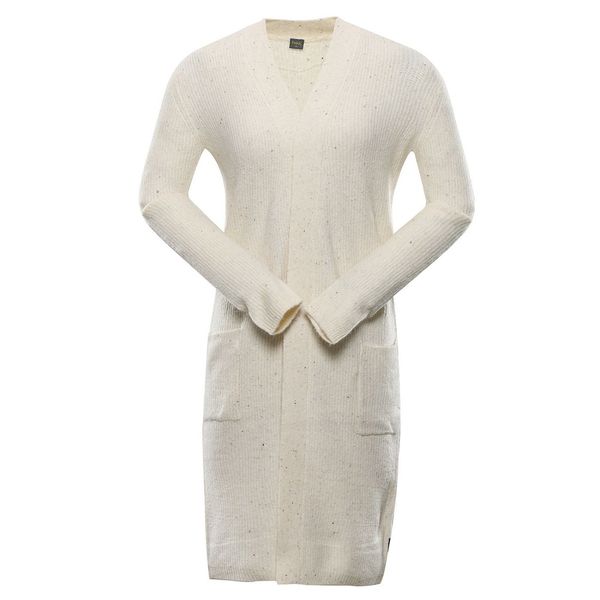 NAX Long women's sweater nax NAX HOXA cream
