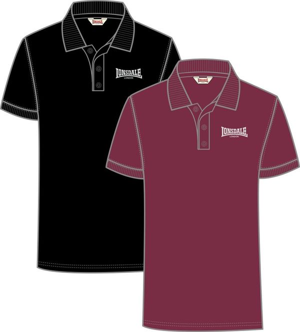 Lonsdale Lonsdale Men's polo shirt regular fit double pack