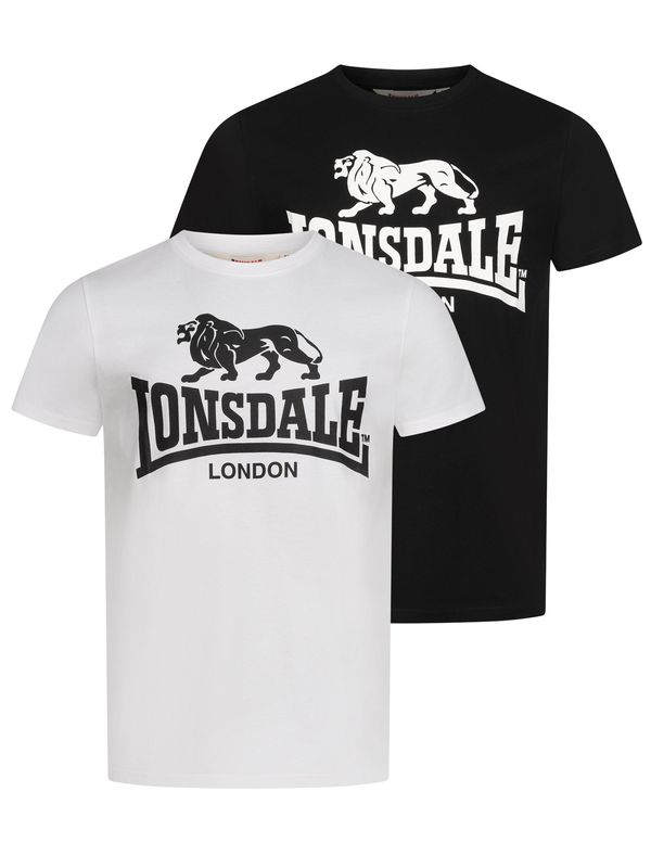 Lonsdale Lonsdale Men's t-shirt regular fit double pack