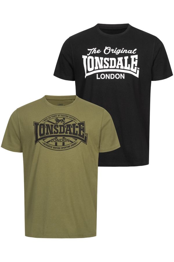 Lonsdale Lonsdale Men's t-shirt regular fit double pack