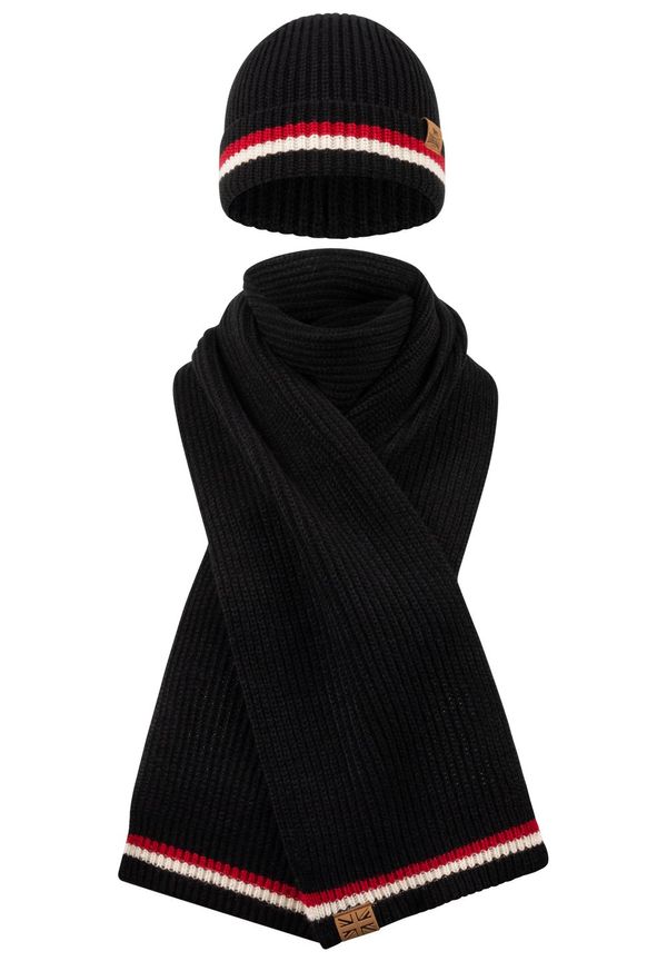 Lonsdale Lonsdale Unisex scarf and beanie set