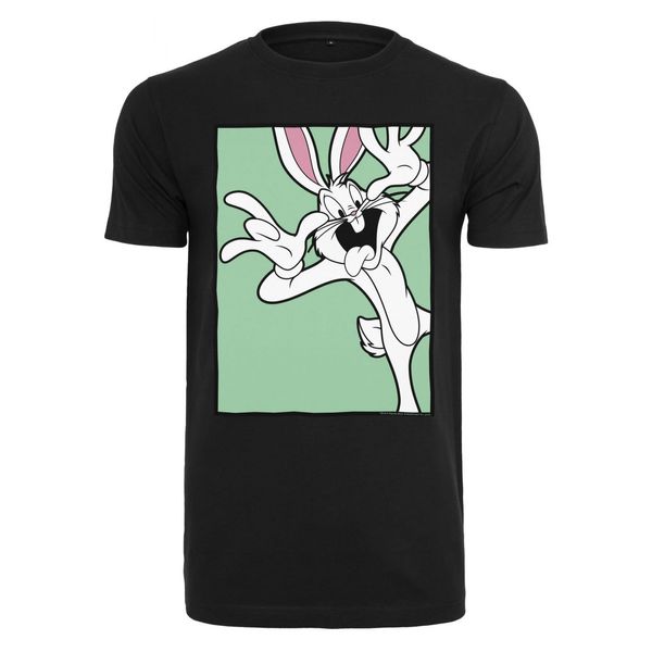 Merchcode Looney Tunes Bugs Bunny Funny Face Black T-Shirt