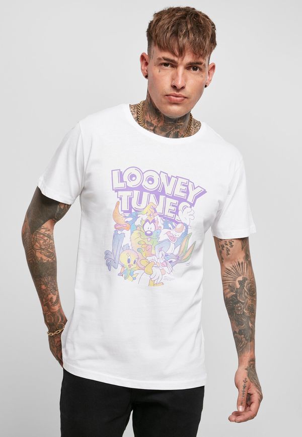 Merchcode Looney Tunes Rainbow Friends White T-Shirt