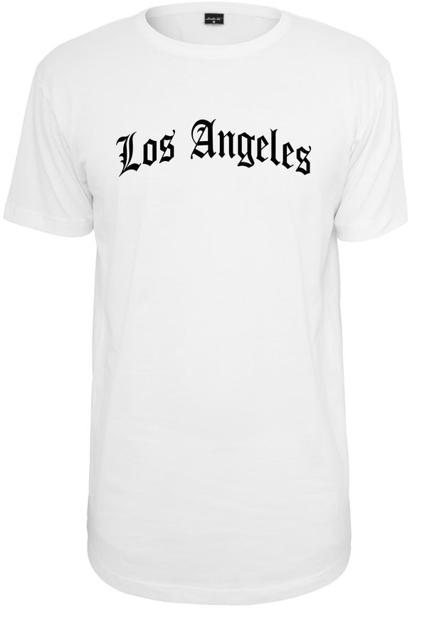 MT Men Los Angeles Wording T-Shirt White