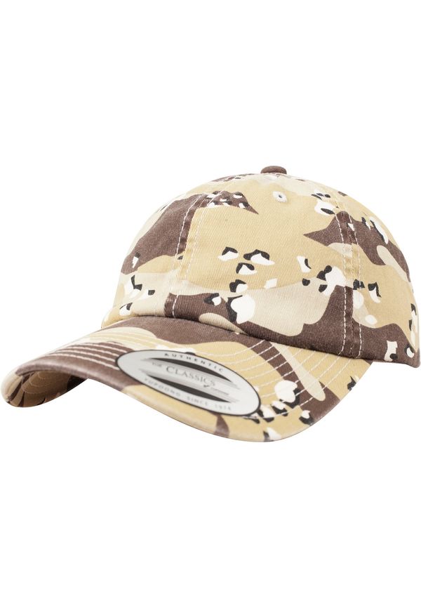 Flexfit Low Profile Camo Washed Cap Retro Desert Camouflage