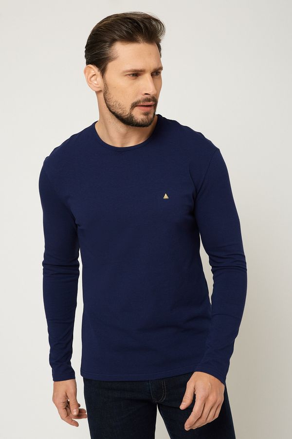 Lumide Lumide Man's Blouse LU03 Navy Blue