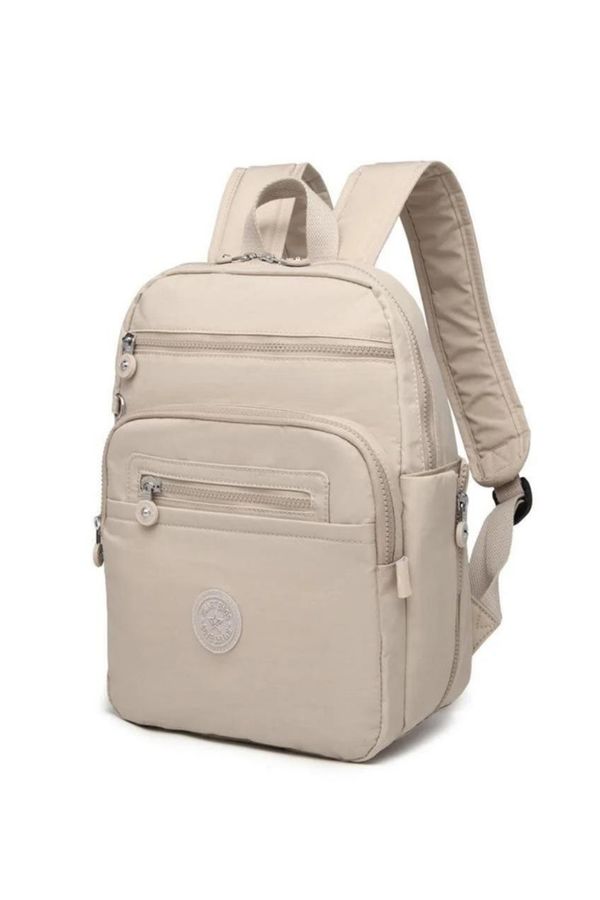 LuviShoes LuviShoes 1207 Beige Women's Backpack