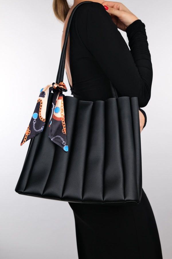 LuviShoes LuviShoes BAKEL Black Women's Shoulder Bag