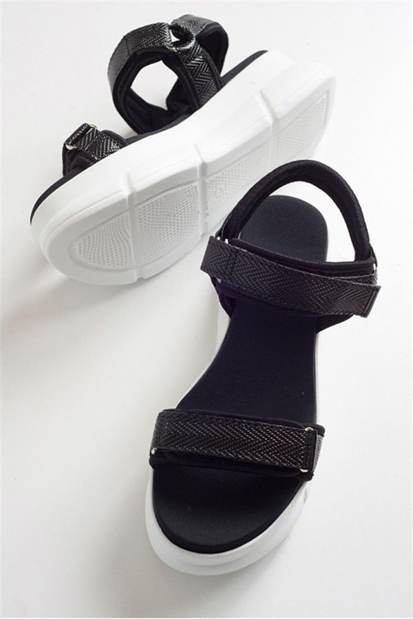 LuviShoes LuviShoes Women's Black Sandals