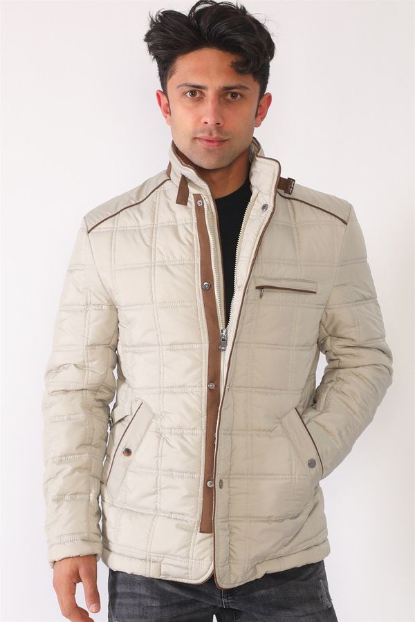 dewberry M8640 DEWBERRY MEN'S COAT-BEIGE