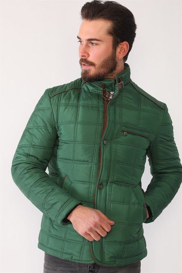 dewberry M8640 DEWBERRY MEN'S COAT-GREEN